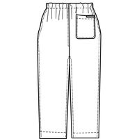 KAZEN 男女兼用スラックス 155-99-M 1枚　スクラブ