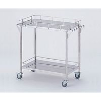 アズワン ストレージステンレスカート 2段 (幅750mm) CHW-2 1台 8-7465-02（直送品）