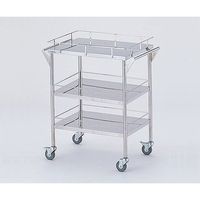 アズワン ストレージステンレスカート 3段 (幅600mm) CHS-3 1台 8-7465-03（直送品）