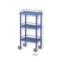 アズワン カラフルミニワゴン ブルー 0-1513-05 1台（直送品）