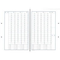 コクヨ　出勤簿中紙（Ａ）　シン-１５０Ｎ