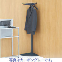 アスクル ビジネスフィット コーナータイプコートハンガー プラチナシルバー 幅550×奥行392×高さ1503mm 1台  オリジナル