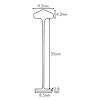 サトーゴーセー　タグメイト　2200MX細針専用タグピン　35mm　MX35　1箱（10000本入）