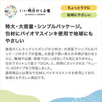 （限定）激落ちくん GIGA メラミンスポンジ 特大大容量 セルフカット 1パック（3個入）キッチン 洗剤不使用 レック オリジナル
