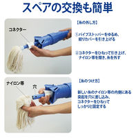 山崎産業 コンドル スクイザーモップ(スペア) 1040-000000-0000 1箱(20個入)