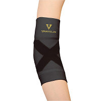 興和　バンテリンサポーター　ひじ　ブラック　ふつうサイズ　1個