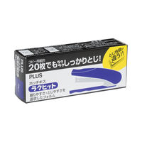 プラス　ホッチキス　ラクヒット　ブルー　ST-010R BL
