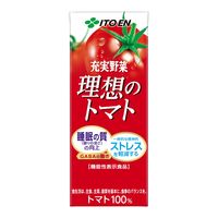 【機能性表示食品】伊藤園 充実野菜 理想のトマト 200ml 紙パック 1箱（24本入）【野菜ジュース】