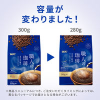 【コーヒー粉】UCC上島珈琲 職人の珈琲 まろやか味のマイルドブレンド 1袋（280g）