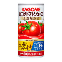 【機能性表示食品】カゴメ トマトジュース 食塩無添加 190g 1箱（30缶入）【野菜ジュース】