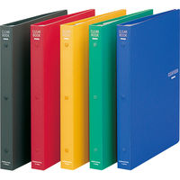 コクヨ　クリヤーブック（替紙式）　A4タテ　30穴　23ポケット　緑　グリーン　ラ-460G　1冊