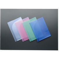 コクヨ クリヤーホルダー<ポケット2>A4(A3二つ折り) フ-T755P 1枚