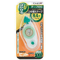 トンボ鉛筆 テープのり ピットテープM 貼ってはがせるタイプ 交換テープ のり幅8.4mm PR-MK8.4（直送品）