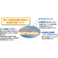 三進興産 ソルボらく楽コンフォーマットジュノグレー 66047 1個