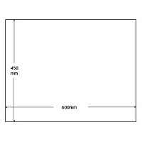 マグエックス　マグネットホワイトボードペン・トレー付き　450×600mm　MSHW-4560-M　1セット　　（直送品）