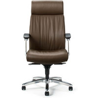 8VC33A PC25 |オカムラ VC33 エグゼクティブチェア 肘付 ブラウン 1脚