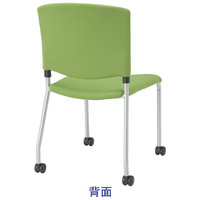 well-be　キャスター付きチェア　MC20　グリーン　1脚