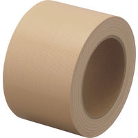 【ガムテープ】 現場のチカラ 布テープ 0.22mm厚 幅75mm×長さ25m 茶 アスクル 1巻  オリジナル