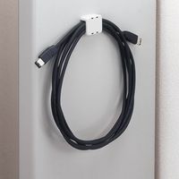 エレコム　ケーブルアクセサリー　ケーブル結束マグネット　ホワイト　EKC-MGN01　1個（直送品）