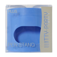 プラス ペンスタンド 青 WP-110N 1個