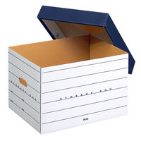 プラス ストレージボックス ネイビー DN-245 1個