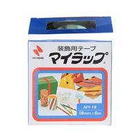 ニチバン マイラップ 幅18mm×8m 緑 MY-183 1巻