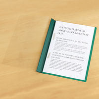 プラス レポートファイル NO.30 A4S グリーン GR 1冊