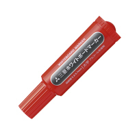 三菱鉛筆(uni) ホワイトボードマーカー 太字丸芯 赤 PWB7M 5本