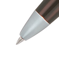 アスクル　油性ボールペン　受付ペン＆スタンド2　0.7mm　ブラック軸　5組 オリジナル