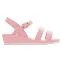 ファーストレイト 2本バンドサンダル ピンク L FR-568 1足　ナースサンダル