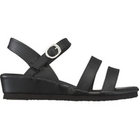 ファーストレイト 2本線サンダル 黒 LL FR-581 1足　ナースサンダル