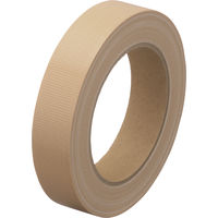 【ガムテープ】 現場のチカラ 布テープ 0.22mm厚 幅25mm×長さ25m 茶 アスクル 1セット（5巻入）  オリジナル