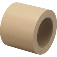 【ガムテープ】 現場のチカラ 布テープ 0.22mm厚 幅100mm×長さ25m 茶 アスクル 1セット（5巻入）  オリジナル