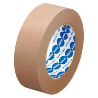 【ガムテープ】 現場のチカラ ラミネート加工 クラフトテープ 幅38mm×長さ50m 茶 アスクル 1セット（6巻入×5パック）  オリジナル