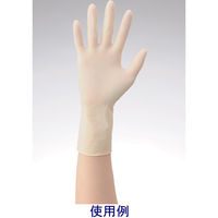 リーテック　ラテックス手袋 No.360 ノンパウダー（パウダーフリー） 指先エンボス　Sサイズ　1箱（100枚入）（使い捨てグローブ）