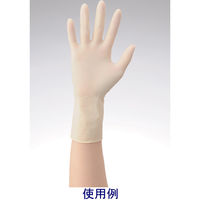 リーテック　ラテックス手袋 No.360 ノンパウダー（パウダーフリー） 指先エンボス　Mサイズ　1箱（100枚入）（使い捨てグローブ）