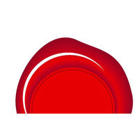 エルバン シーリングガン用ワックス レッド hb35820 1箱(6本入)