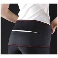 中山式産業 中山式ボディフレーム腰用フィット M 黒 021428 1個 8-5466-01 コルセット 腰痛ベルト