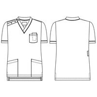 ナガイレーベン 男女兼用上衣 RF-5032 1枚　スクラブ