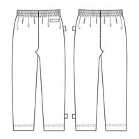 ナガイレーベン 検診衣パンツ （検査着 患者衣） 男女兼用 グレー S FK-1468