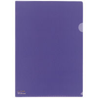 リヒトラブ カラークリヤーホルダー 藍 A4タテ F78-11 1セット（5枚：1枚×5）