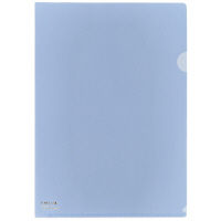 リヒトラブ カラークリヤーホルダー クリスタルブルー F78-20 1箱(50枚:5枚入×10袋)