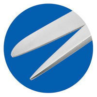 林刃物　HACCP対応ガーゼはさみ(20cm)　GA-200