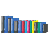 コクヨ　クリヤーブック（ウェーブカット・固定式）　A5タテ20ポケット　ダークグレー　ラ-T562DM　1冊