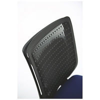 CWF4ZA FEA4 |オカムラ ヴィスコンテ オフィスチェア スタンダード ハイバック 肘無し ブルー 1脚（直送品）