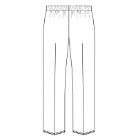 オンワード商事 女性用スクラブパンツ(ホワイト)S PO2022-S 1枚　スクラブ　レディース　ナース