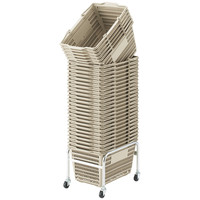 アスクル 買い物カゴ 28.8L ベージュ 1個  オリジナル