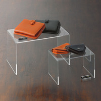 アスクル アクリル製 コの字型ディスプレイXLS 1個 オリジナル