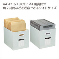 コクヨ サンプルボックス<ワイドタイプ> A4クリップボードや角2封筒の整理に最適 A4-WFD-M 1個