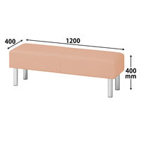【軒先渡し】アスプルンド　ロビーベンチ　幅1200mm　サンド　1脚  オリジナル（直送品）